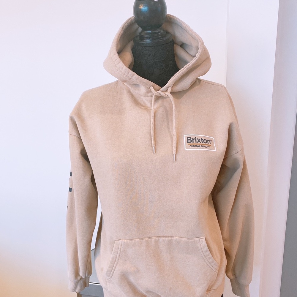 Brixton Khaki Palmer II Pullover Hoodie